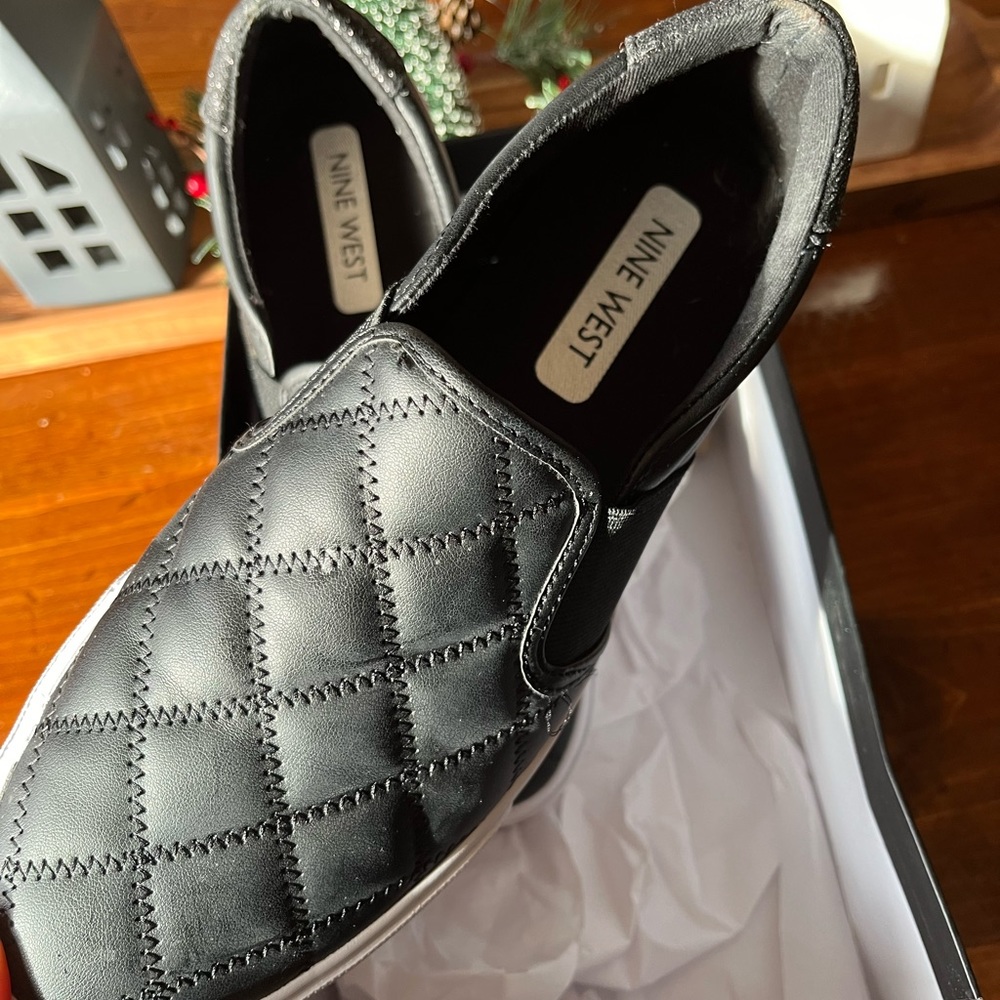 Nine West Quilted Slip On Shoe